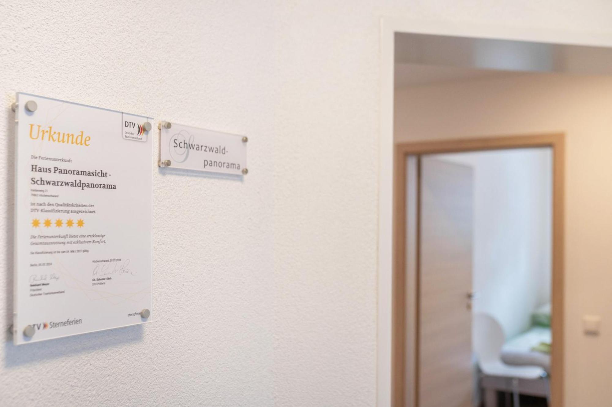 Haus Panoramasicht Apartman Höchenschwand Kültér fotó