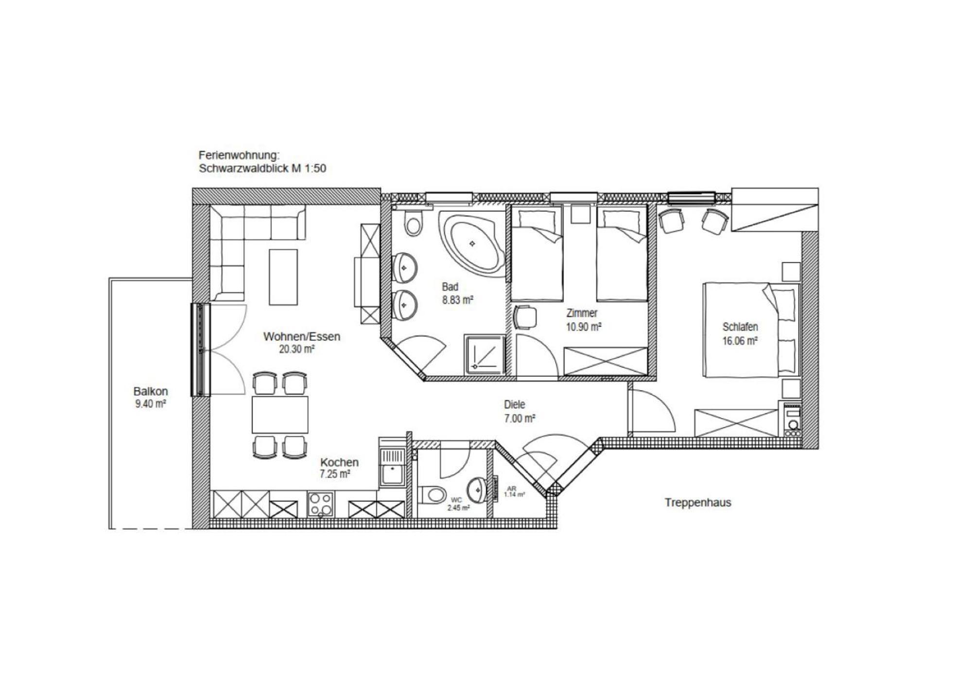 Haus Panoramasicht Apartman Höchenschwand Kültér fotó